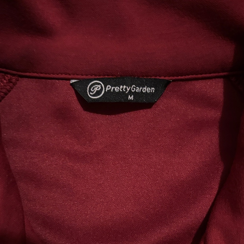 Women's Lounge Set Wine Red - Picture 4 of 5